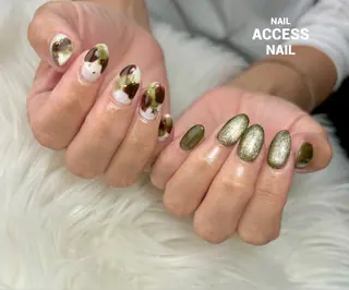ネイル access nailのネイルデザイン