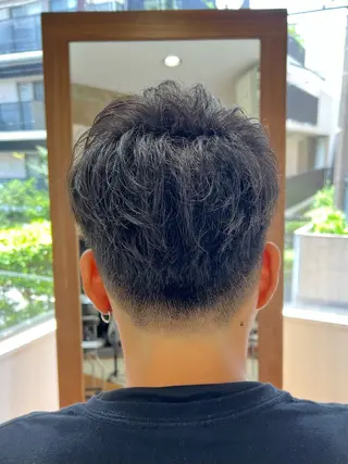 ショート メンズ メンズカット✂️ スキンフェード伊藤陸のヘアスタイル