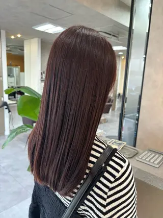 ロング 原口 圭織のヘアスタイル