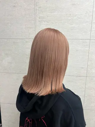 セミロング カラー E:terne大宮店 ディレクター豊島穂希のヘアスタイル