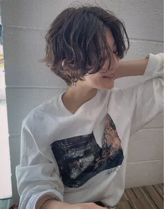 ショート パーマ ﾕｳﾅ/ パーマ🐰のヘアスタイル