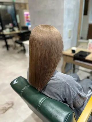 カラー 💕韓国艶出しヘア /HARUKAのヘアスタイル