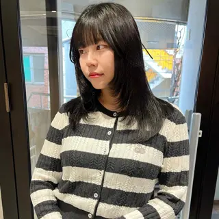 ロング AI TOKYO　S所属・mizuki 【韓国レイヤー】のヘアスタイル