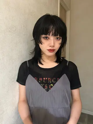 ミディアム Sora/レイヤー/ 似合わせカラー🤎のヘアスタイル