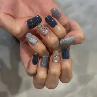 ネイル YURIN 𓈒ㅤׂ 𝜗𝜚のネイルデザイン