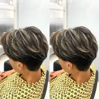 カラー メンズ MEN'S/パーマ/ ハイトーン🎨英吉のヘアスタイル