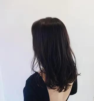 セミロング カラー Oasis GaRDEN 横浜店所属・🌼愛されヘア🌼 篠原優菜のヘアスタイル