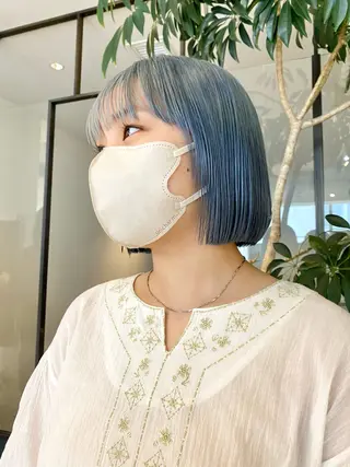 ショート Hair & make Lamp所属・梅田のブリーチ特化 美容師KAI🥰のヘアスタイル