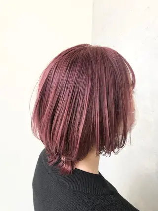 ショート カラー ヘアアレンジ ｲﾝﾅｰｶﾗｰ屋さん 🫧伊藤拓実のヘアスタイル