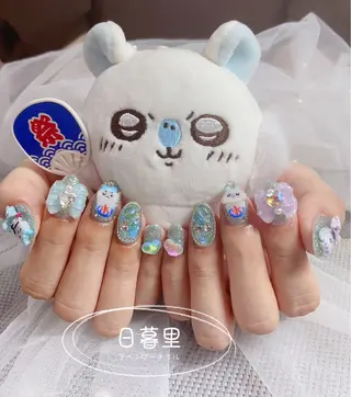 ネイル ラベンダー💖日暮里 ルル💖ネイルのネイルデザイン