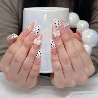 ロング カラー Bling Salonのネイルデザイン