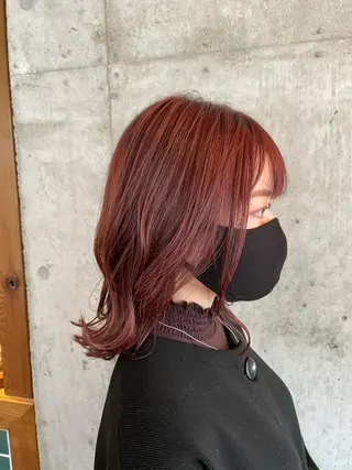 ミディアム カラー 🔥メンズ特化パーマ 🦖増田弘明🦖のヘアスタイル