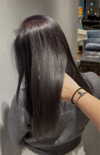 ロング カラー ハイトーン、カラー 特化⟡.·すわ☁️のヘアスタイル