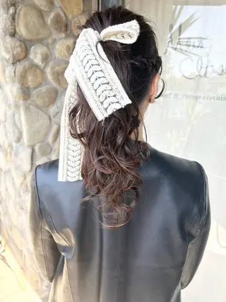 ヘアアレンジ mew所属・林 千春のヘアスタイル