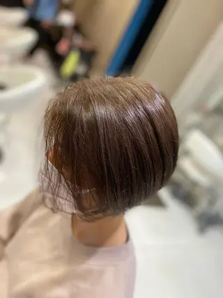 ショート カラー アース鈴鹿所属・星野 聖也のヘアスタイル