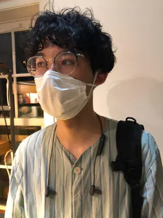 パーマ メンズ NOUN所属・eri kinjoのヘアスタイル