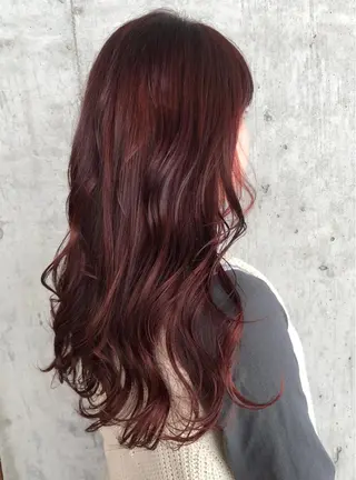 ロング カラー 横浜美容室／暖色系 michika🌹のヘアスタイル
