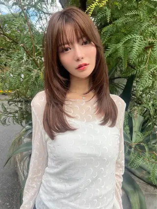 ロング カラー MUSASHI ブリーチカラー◎のヘアスタイル