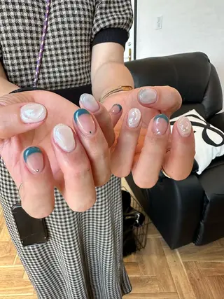 ネイル private nail salon &sumika所属・三輪 絢香のネイルデザイン