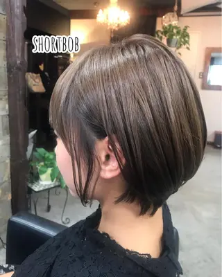 ショート カラー 年間1500人担当 代表　南一路のヘアスタイル