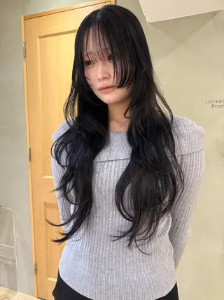 ロング 透明感🎀LOREN エリコ🌈のヘアスタイル