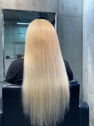 ロング カラー ✨最安値✨エクステ カラー🌼つきな🌼のヘアスタイル