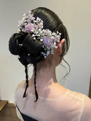 セミロング ❁ヘアメ❁ YUMI ❁ゆみ❁横浜桜木町のヘアスタイル