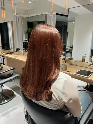 ロング カラーお任せ下さい ✨️おかだまなみのヘアスタイル