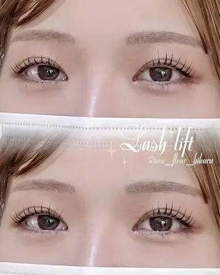 マツエク・マツパ Une fleur HIKARUのマツエク・マツパデザイン