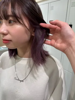 ミディアム カラー 茅ヶ崎/ alomのヘアスタイル