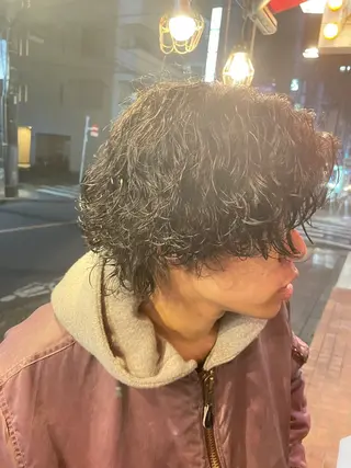 ミディアム パーマ特化 龍雅💈のヘアスタイル