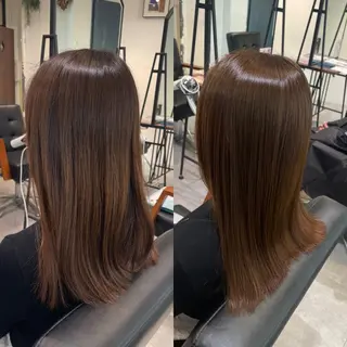 セミロング カラー FORTE表参道所属・🥀武藤 后花🥀のヘアスタイル