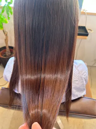 ロング JuJu (orange)のマツエク・マツパデザイン