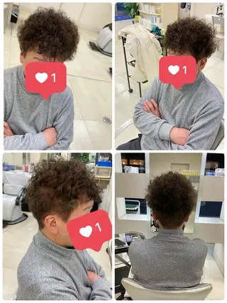 メンズ タカハシ リナのヘアスタイル