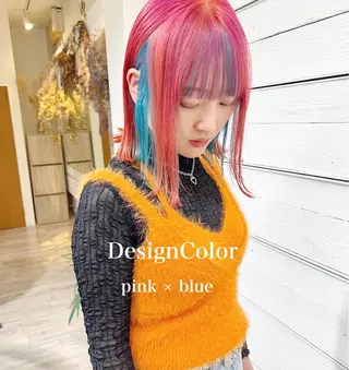 ミディアム Lacica所属・三原 つばさのヘアスタイル