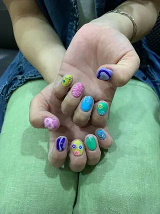 ネイル 海外girl🤎 透明感ベージュmaoのその他イメージ