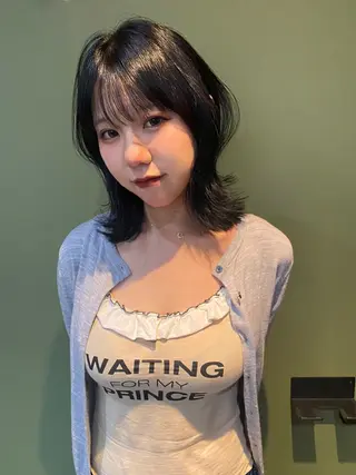 ミディアム カラー mai / linoah˚✧のヘアスタイル