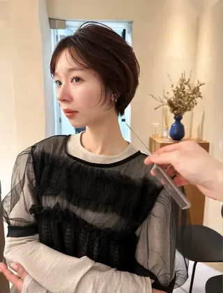 ショート 松村光留 /ショートカットのヘアスタイル