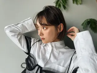 ショート 岸川 恭子のヘアスタイル