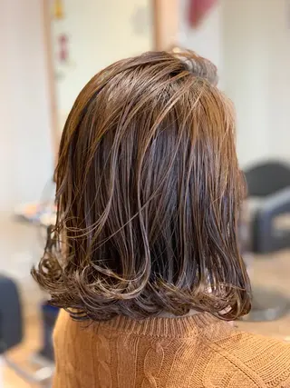 セミロング 関口 友行のヘアスタイル