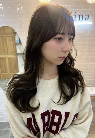 ロング Zina西新 井上貴幸のヘアスタイル