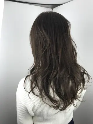 ロング カラー デザインカラー🌈 高木リョウのヘアスタイル