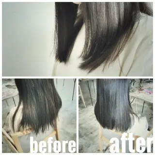 セミロング BOB🌟ハイトーン /ブリーチ/TAKUのヘアスタイル