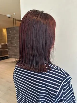 ミディアム 佐野 太河のヘアスタイル