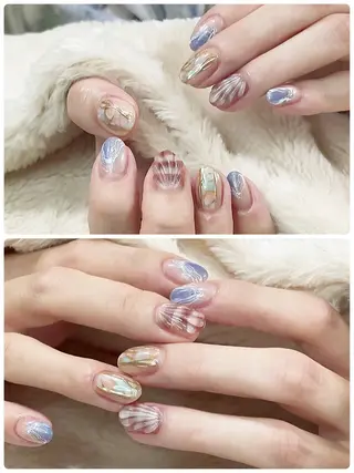 ネイル フルリール 【プライベートサロンのネイルデザイン