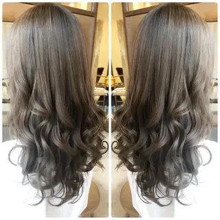 セミロング カラー 小山内 龍一郎 店長のヘアスタイル