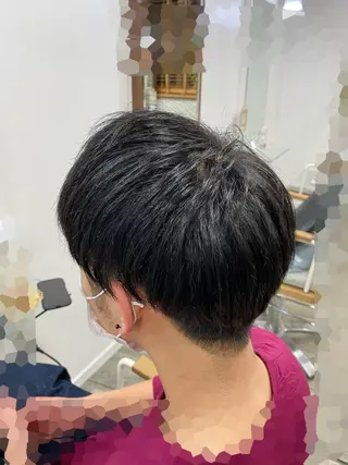 ショート メンズ Aloa登戸所属・武田 学のヘアスタイル