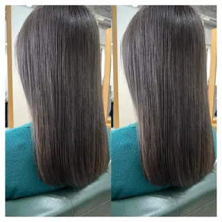 セミロング カラー 村山 茉衣のヘアスタイル