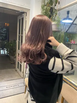 ロング カラー 縮毛矯正/カラー ✨️Mariamuのヘアスタイル