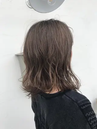 ミディアム カラー Hair Musee   柱店所属・topstylist 吉住 早織のヘアスタイル